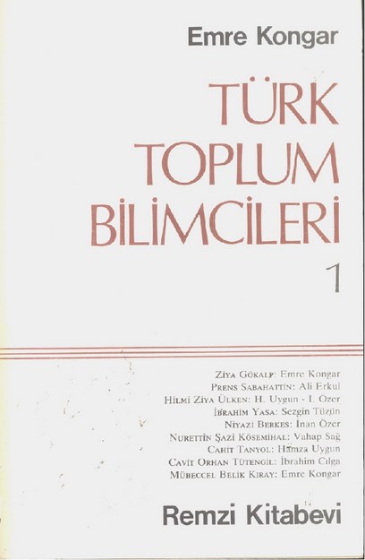 Türk Toplum Bilimcileri 1