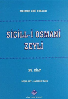 Sicill-i Osmani Zeyli 15