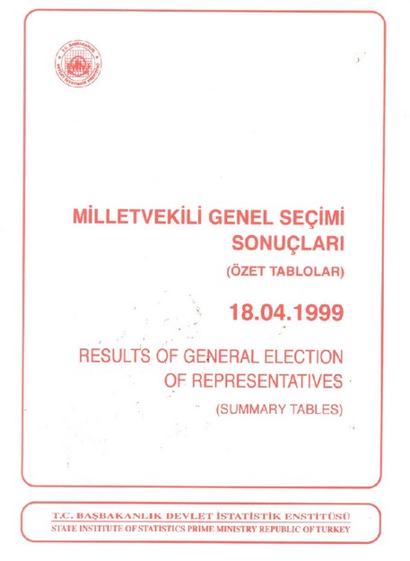 Milletvekili Genel Seçimi Sonuçları 1999