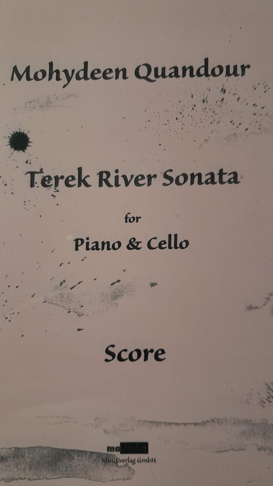 Terek River Sonata for Piano & Cello