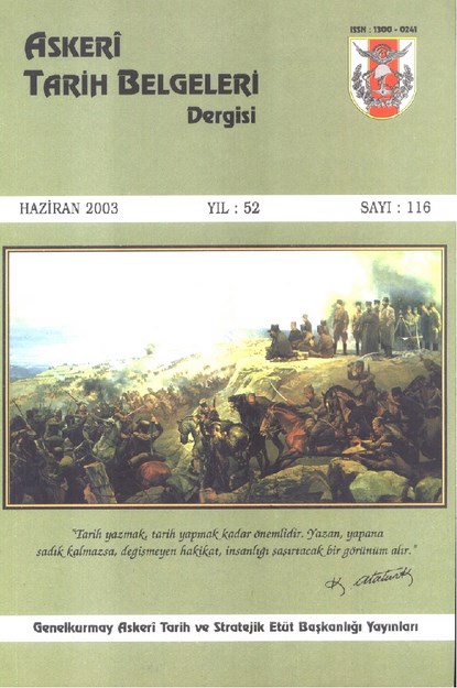 Askeri Tarih Belgeleri Dergisi Sayı-116