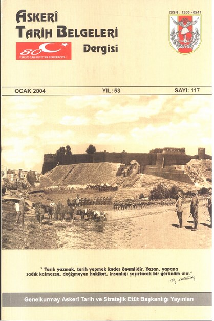 Askeri Tarih Belgeleri Dergisi Sayı-117