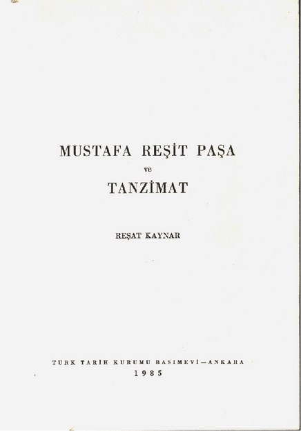 Mustafa Reşit Paşa Ve Tazminat