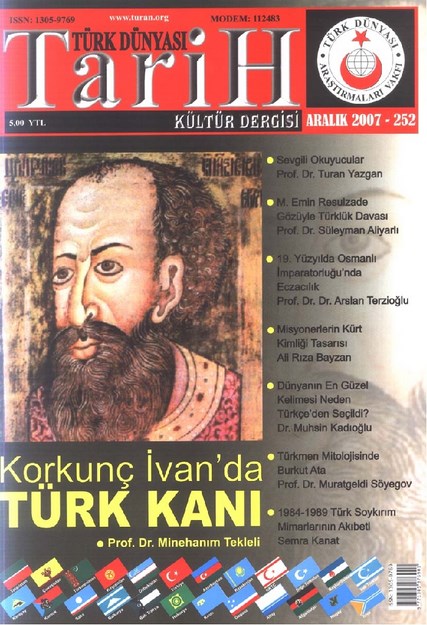 Türk Dünyası Tarih Dergisi Sayı-252