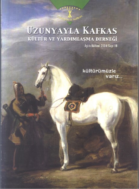 Uzunyayla Kafkas Kültür Ve Yardımlaşma Derneği Aylık Bülteni Sayı-19