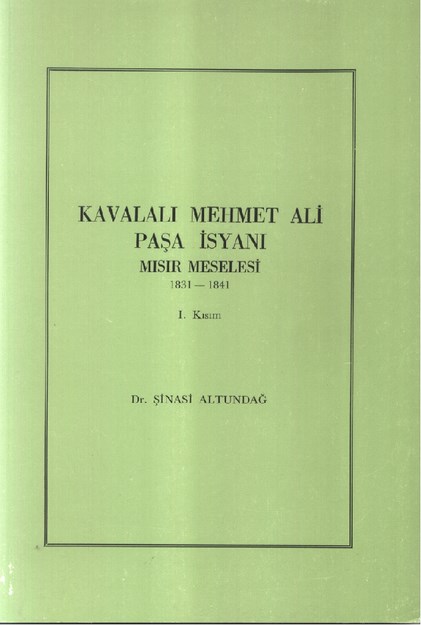 Kavalı Mehmet Ali Paşa İsyanı   'Mısır Meselesi'
