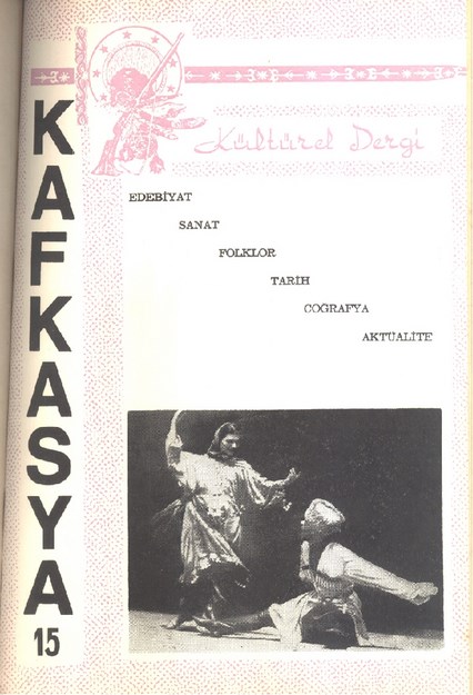 Kafkasya Kültürel Dergi Sayı-15