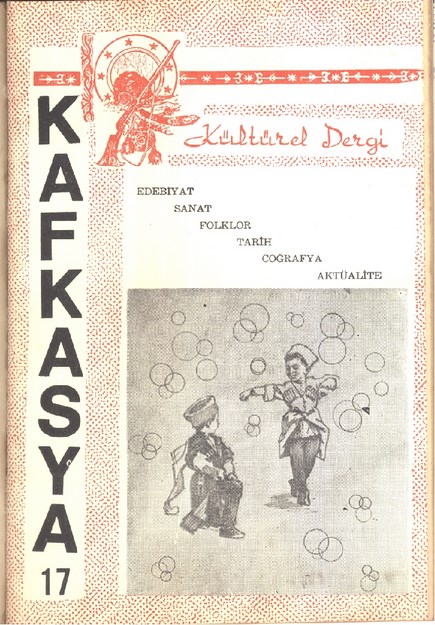 Kafkasya Kültürel Dergi Sayı-17