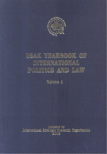 USAK YEARBOOK OF INTERNATIONAL POLITICS AND LAW