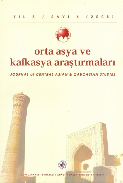 Orta Asya ve Kafkasya Araştırmaları Sayı-6