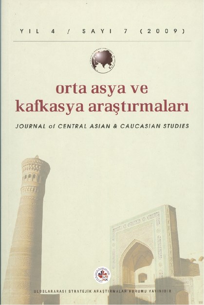 Orta Asya ve Kafkasya Araştırmaları Sayı-7