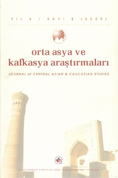 Orta Asya ve Kafkasya Araştırmaları Sayı-8
