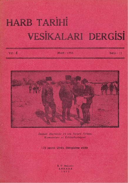 Harb Tarihi Vesikaları Dergisi Sayı-11