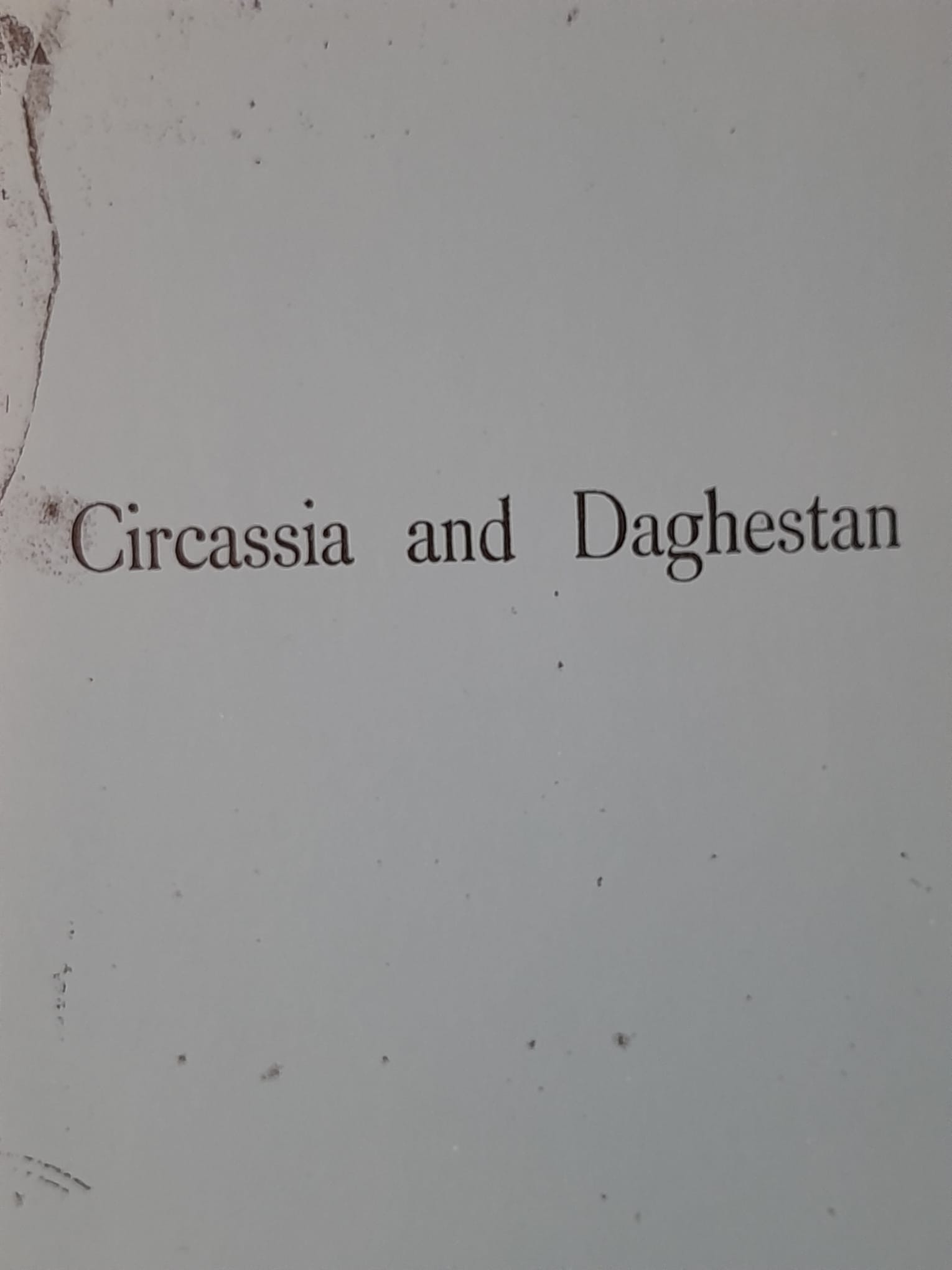 Circassia and Daghestan
