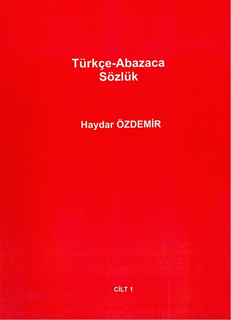 Türkçe - Abazaca Sözlük