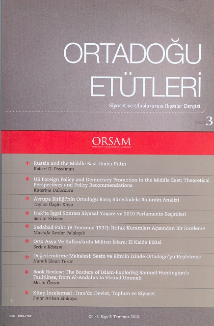 Ortadoğu Etütleri Sayı-3