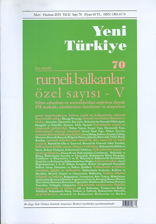 Yeni Türkiye Rumeli - Balkanlar Özel Sayısı-5