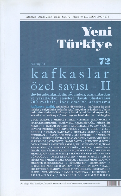 Yeni Türkiye Kafkaslar Özel Sayısı-2