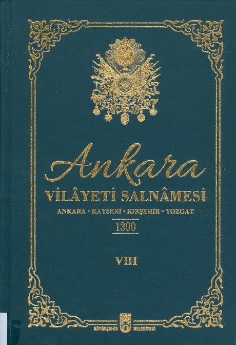 Ankara Vilayeti Salnamesi 1300