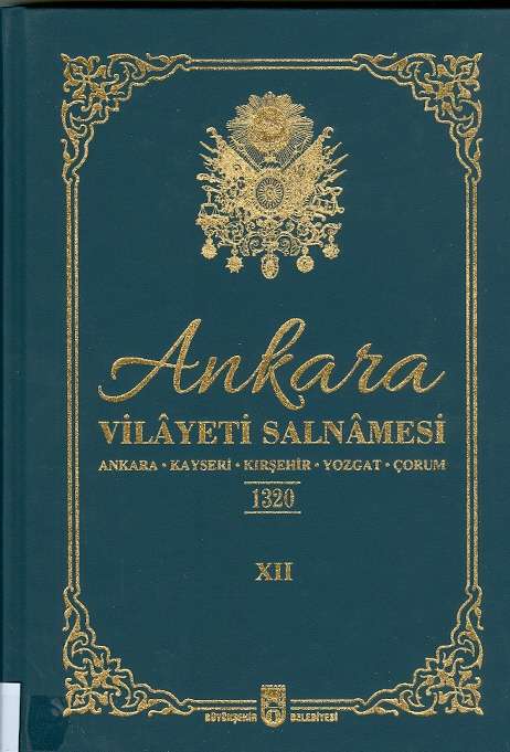 Ankara Vilayeti Salnamesi 1320