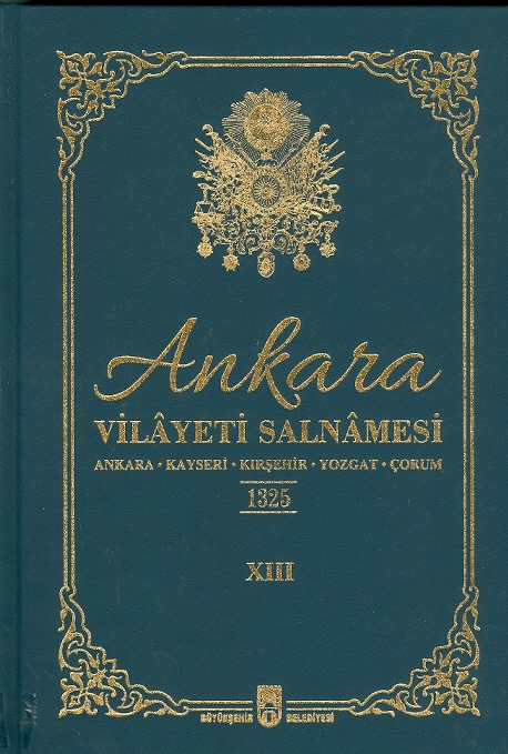 Ankara Vilayeti Salnamesi 1325