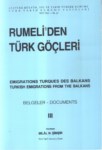 Rumeli'den Türk Göçleri III