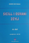 Sicill-i Osmani Zeyli 3