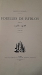 Fouilles de Byblos Atlas Vol.2 1933-1938