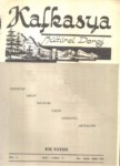 Kafkasya Kültürel Dergi Sayı-9