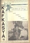 Kafkasya Kültürel Dergi Sayı-16