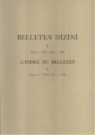 Belleten Dizini-1