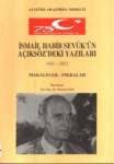İsmail Habib Sevük' Ün Açıksöz' Deki Yazıları  1921-1922