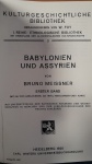 Babylonien und Assyrien - Babil ve Asur