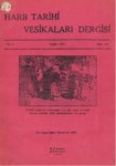 Harb Tarihi Vesikaları Dergisi Sayı-13