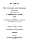 LETTERS FROM THE CAUCASUS AND GEORGİA