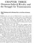 OTTOMAN-SAFAVID RIVALRY AND THE STRUGGLE FOR TRANSCAUCASIA
