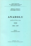 Anadolu (Anatolia) XXIII 1984-1997