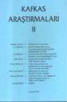 Kafkas Araştırmaları II