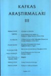 Kafkas Araştırmaları III