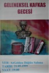 GELENEKSEL KAFKAS GECESİ