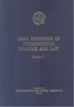 USAK YEARBOOK OF INTERNATIONAL POLITICS AND LAW