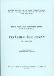 Tevarih-İ  Al-İ Osman II.Defter