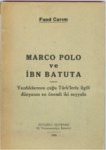 Marco Polo Ve İbn Batuta
