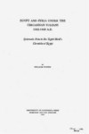 EGYPT AND SYRIA UNDER THE CIRCASSIAN SULTANS 1382-1468